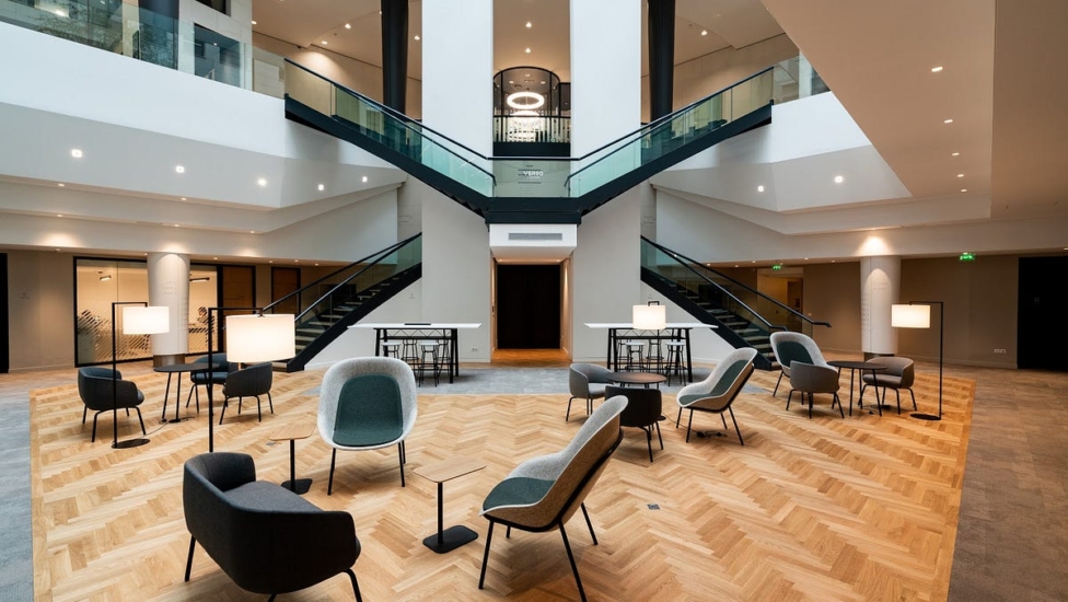 Hall double hauteur